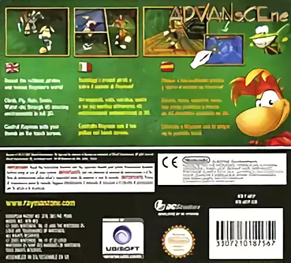 Image n° 2 - boxback : Rayman DS